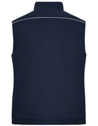 Workwear softshell vest lined Solid